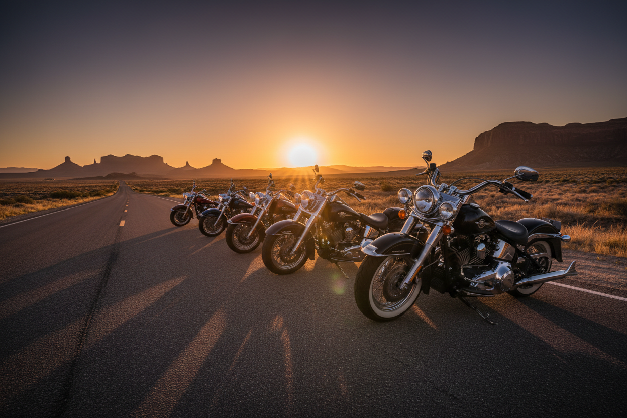 Motos Cruiser y Softail