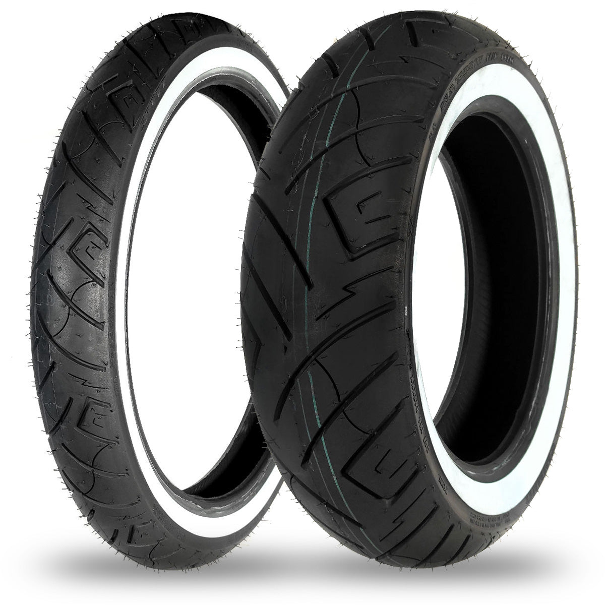 LLANTA SHINKO 100/90-19 REINF. 61H 6PR TL SR777 WW HEAVY DUTY (HD) (CARA BLANCA)